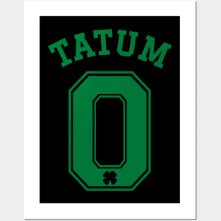 Tatum 0 Black Posters and Art